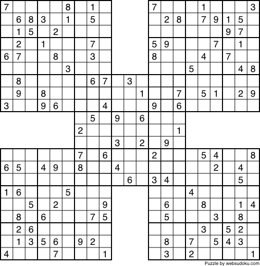  REPACK Free Sudoku Samurai Printables